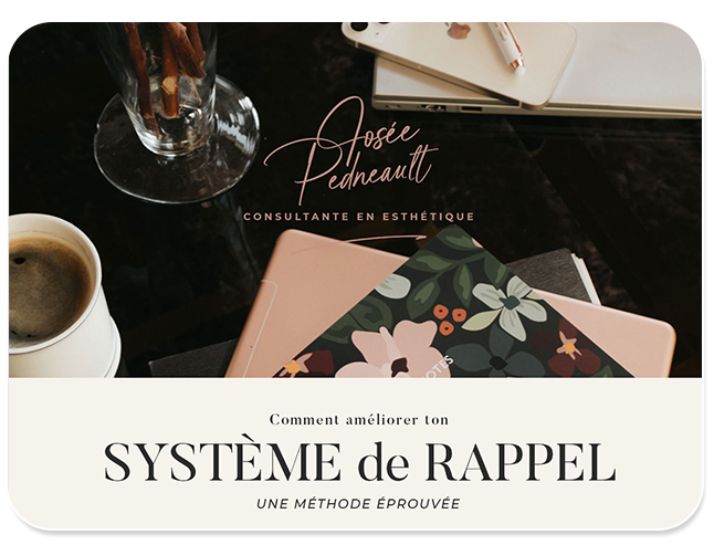 Système de rappel et suivi client