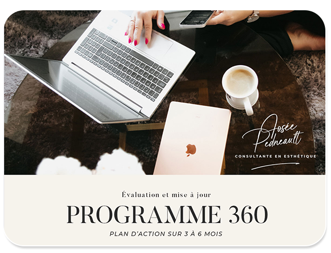 programme 360 en esthétique
